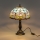 Brilagi - Tiffany glas-in-lood tafellamp LORAS 1xE27/40W/230V