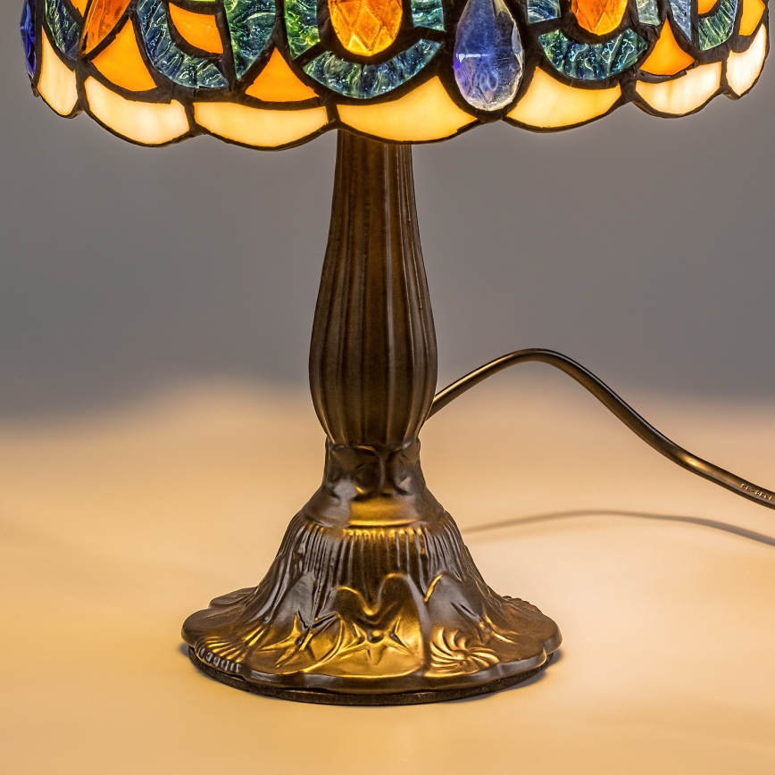 Brilagi - Tiffany glas-in-lood tafellamp LUISA 1xE14/40W/230V
