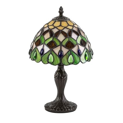 Brilagi - Tiffany-glas-in-lood tafellamp MARGARET 1xE14/40W/230V