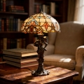 Brilagi - Tiffany glas-in-lood tafellamp MIRABELLA 1xE27/60W/230V