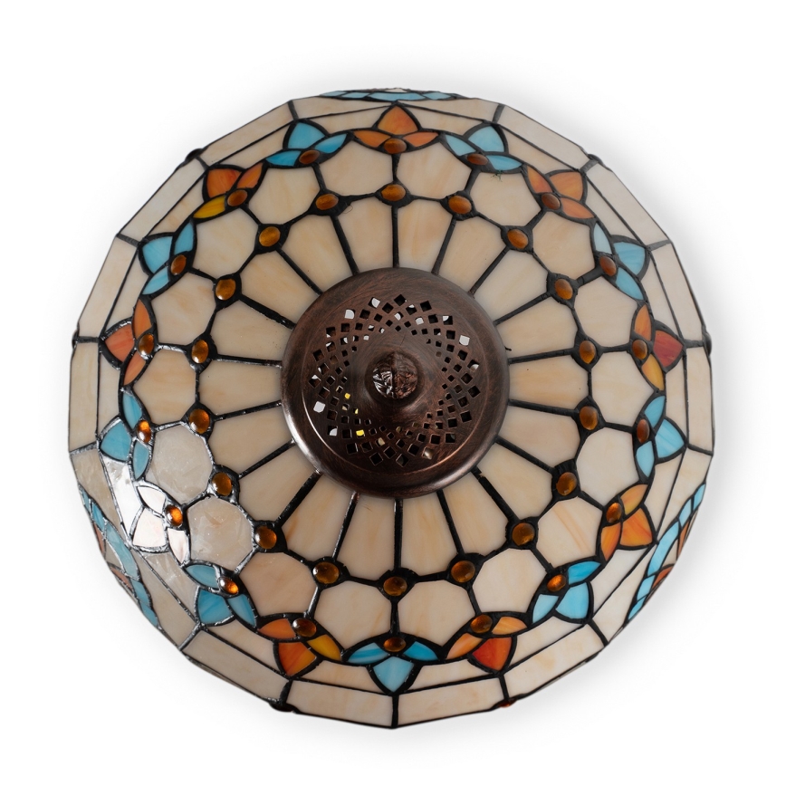 Brilagi - Tiffany glas-in-lood tafellamp MIRABELLA 1xE27/60W/230V