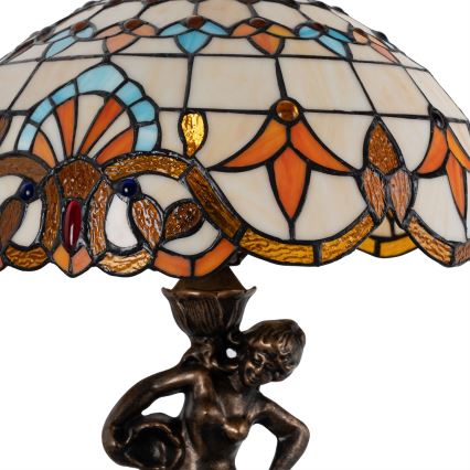 Brilagi - Tiffany glas-in-lood tafellamp MIRABELLA 1xE27/60W/230V