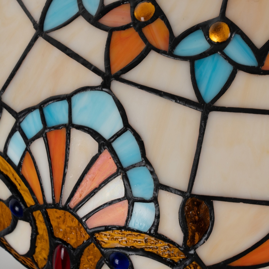 Brilagi - Tiffany glas-in-lood tafellamp MIRABELLA 1xE27/60W/230V