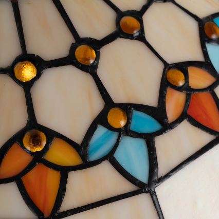 Brilagi - Tiffany glas-in-lood tafellamp MIRABELLA 1xE27/60W/230V