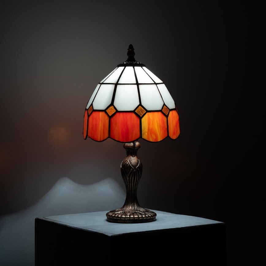 Brilagi - Tiffany glas-in-lood tafellamp SIENNA 1xE27/60W/230V