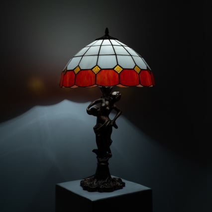Brilagi - Tiffany glas-in-lood tafellamp SIENNA 1xE27/60W/230V
