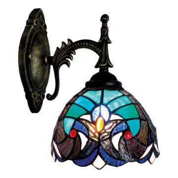 BRILAGI - Tiffany glas-in-lood wandlamp CORAL 1xE14/40W/230V