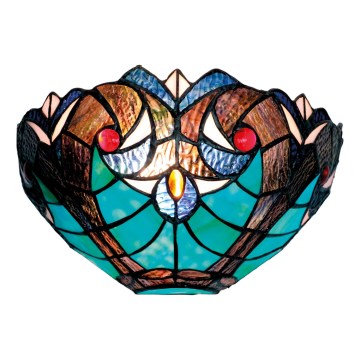 BRILAGI - Tiffany glas-in-lood wandlamp CORAL 1xE14/40W/230V