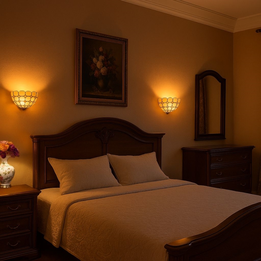 Brilagi - Tiffany glas-in-lood wandlamp DORAN 1xE14/40W/230V