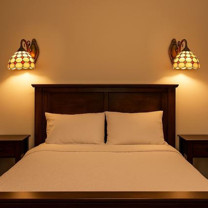 Brilagi - Tiffany glas-in-lood wandlamp DORAN 1xE27/40W/230V