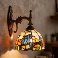 Brilagi - Tiffany glas-in-lood wandlamp JUNGLE 1xE14/40W/230V