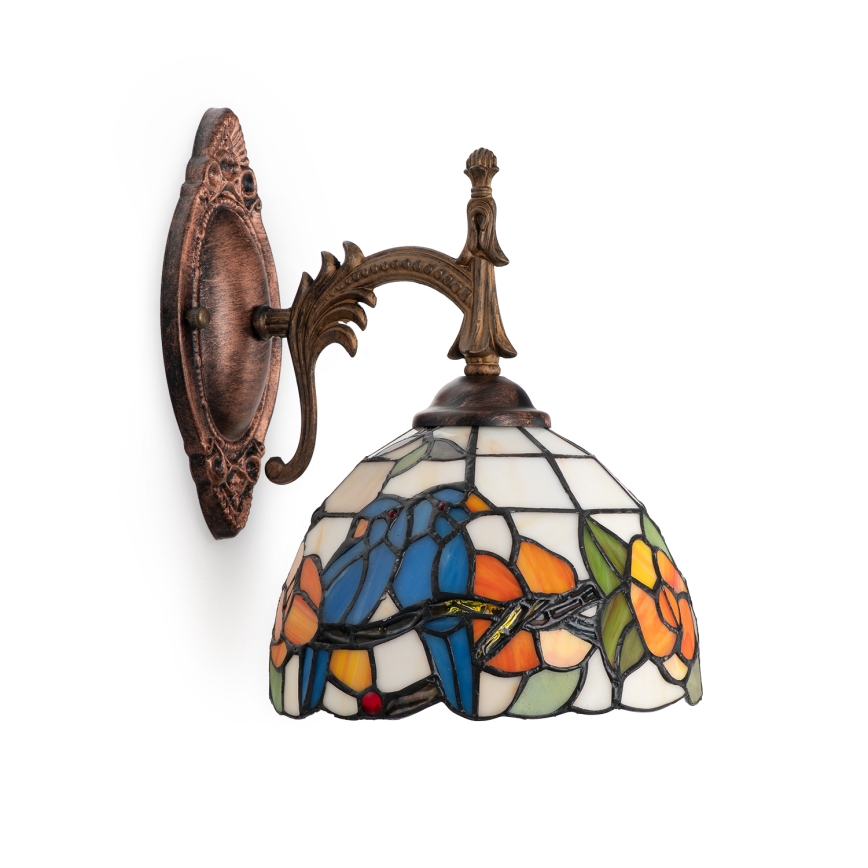 Brilagi - Tiffany glas-in-lood wandlamp JUNGLE 1xE14/40W/230V
