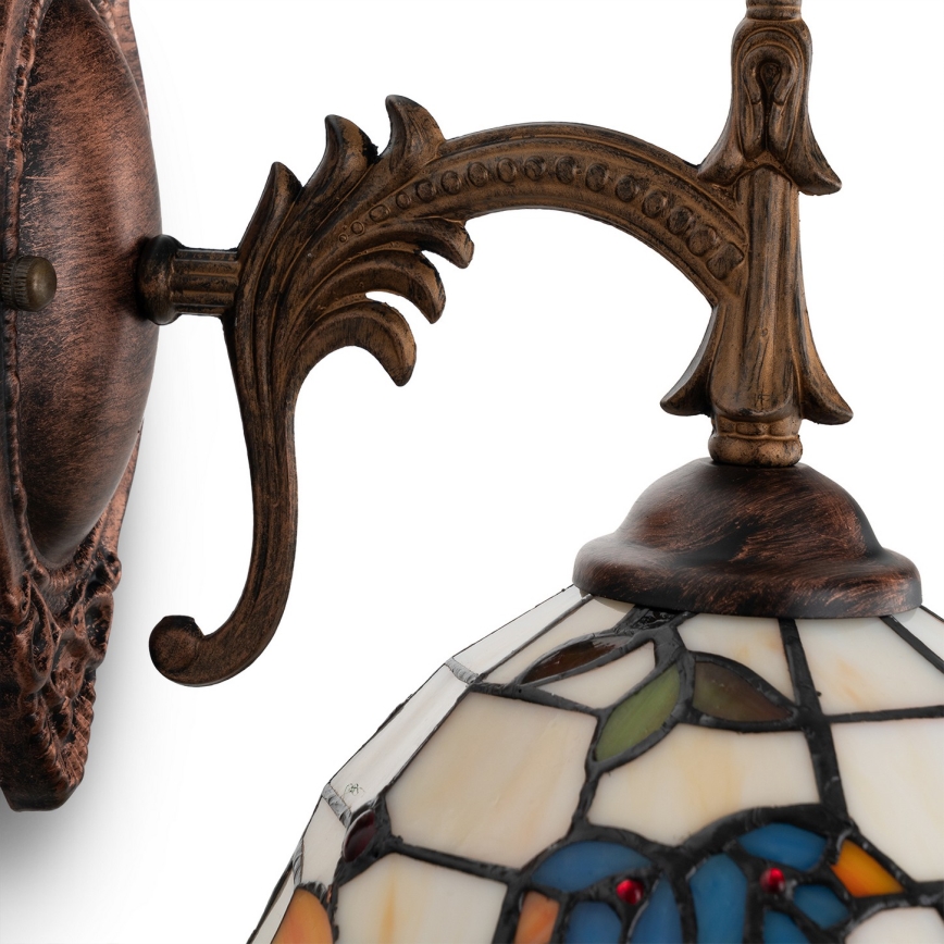 Brilagi - Tiffany glas-in-lood wandlamp JUNGLE 1xE14/40W/230V