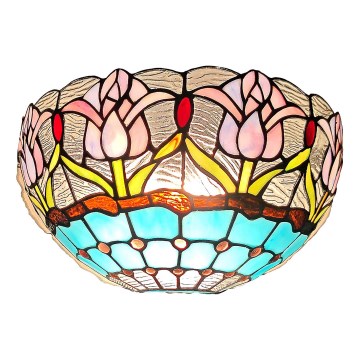 Brilagi - Tiffany glas-in-lood wandlamp LORAS 1xE14/40W/230V