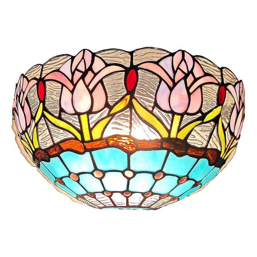 Brilagi - Tiffany glas-in-lood wandlamp LORAS 1xE14/40W/230V