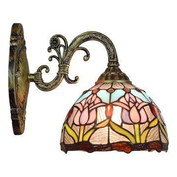Brilagi - Tiffany glas-in-lood wandlamp LORAS 1xE27/40W/230V