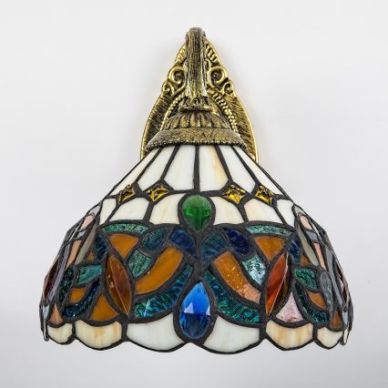 Brilagi - Tiffany glas-in-lood wandlamp LUISA 1xE27/40W/230V