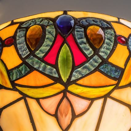 Brilagi - Tiffany-glas-in-lood wandlamp LUISA 1xE27/40W/230V