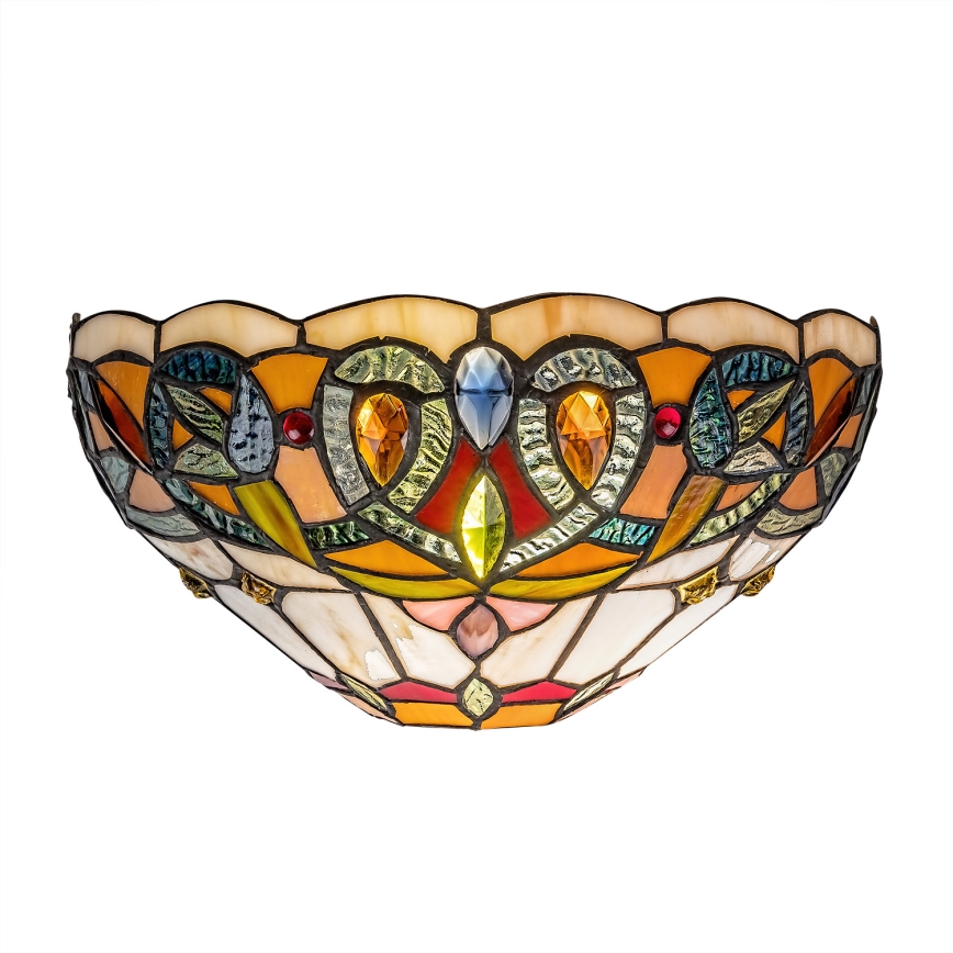 Brilagi - Tiffany-glas-in-lood wandlamp LUISA 1xE27/40W/230V