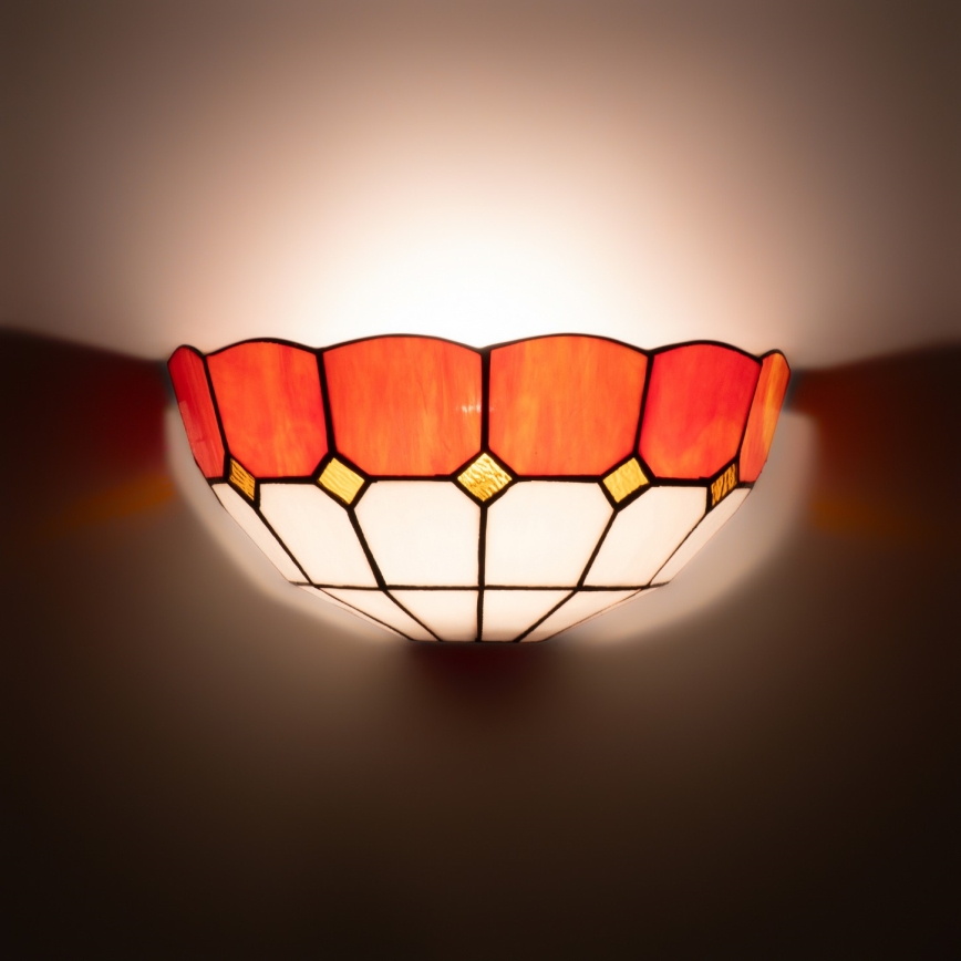 Brilagi - Tiffany glas-in-lood wandlamp SIENNA 1xE14/40W/230V