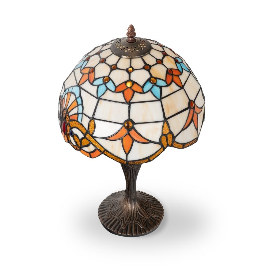 Brilagi - Tiffany-stijl glas-in-lood tafellamp MIRABELLA 1xE27/60W/230V