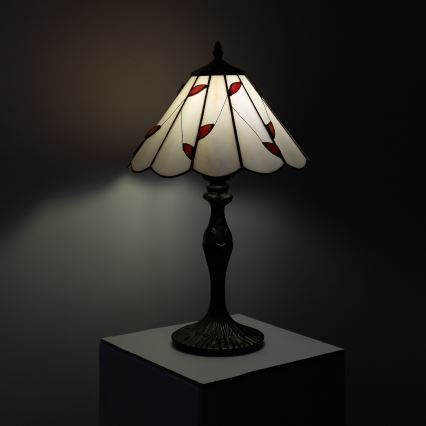Brilagi - Tiffany-tafellamp FOLIA 1xE27/60W/230V