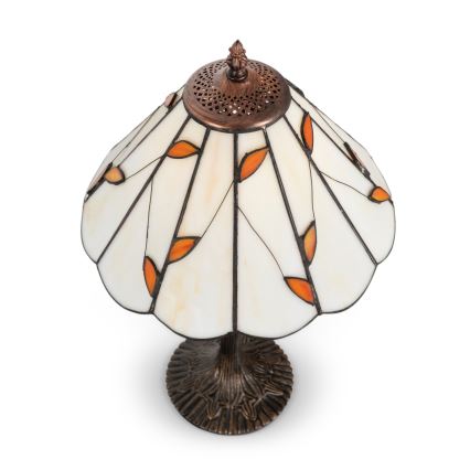 Brilagi - Tiffany-tafellamp FOLIA 1xE27/60W/230V