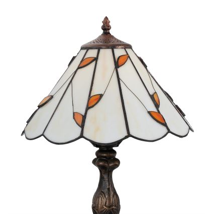 Brilagi - Tiffany-tafellamp FOLIA 1xE27/60W/230V