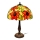 Brilagi - Tiffany-tafellamp SUNFLOWER 2xE27/60W/230V