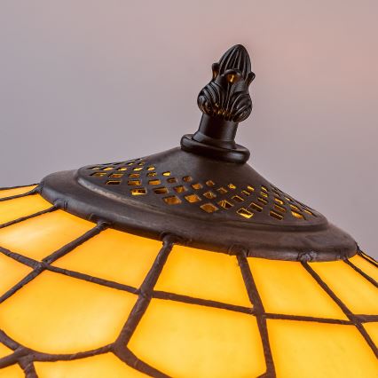 Brilagi - Tiffany-vitraal vloerlamp MARGARET 2xE27/60W/230V