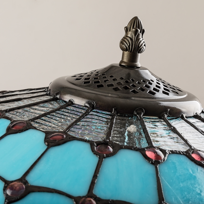 Brilagi - Tiffany-vloerlamp LORAS 2xE27/60W/230V