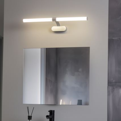 Brilagi - Éclairage LED 2 en 1 pour miroir de salle de bains TUBEO LED/8W/230V 60 cm IP44 argenté