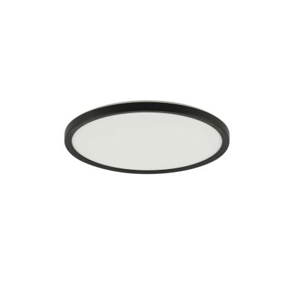 Brilagi - LED dimbare plafondlamp ULTRA SLIM LED/18W/230V 2700-6500K Ø 30 cm zwart + afstandsbediening