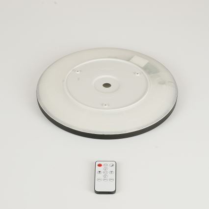 Brilagi - LED dimbare plafondlamp ULTRA SLIM LED/18W/230V 2700-6500K Ø 30 cm zwart + afstandsbediening