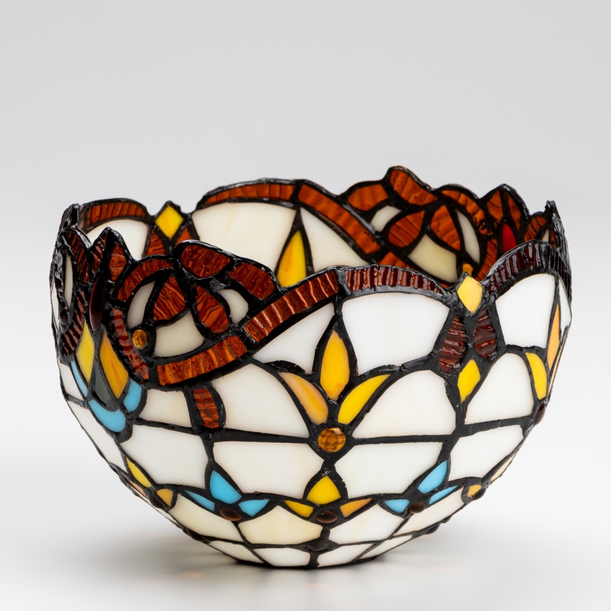 Brilagi - Universeel vervangingsglas TIFFANY E27 diameter 20 cm