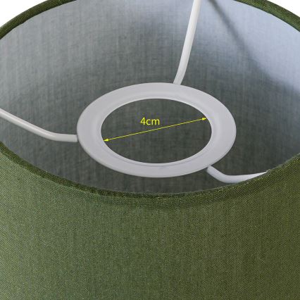 Brilagi - Universele lampenkap NUBILA E27 15,5x14 cm groen