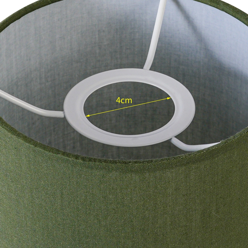 Brilagi - Universele lampenkap NUBILA E27 15,5x14 cm groen