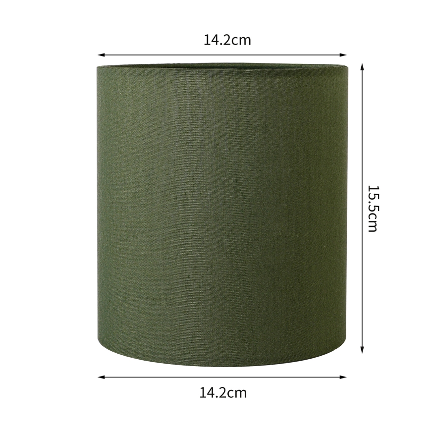 Brilagi - Universele lampenkap NUBILA E27 15,5x14 cm groen