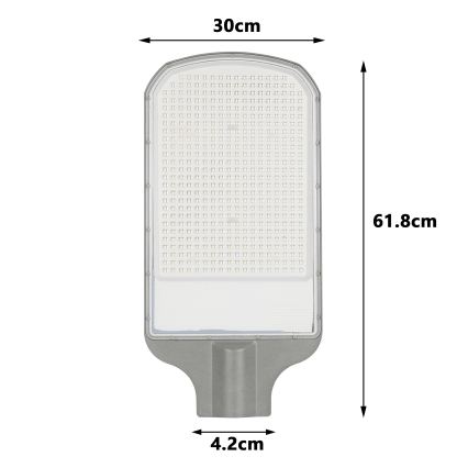 Brilagi - URBANLIGHT LED straatlantaarn 250W/230V, grijs, IP65