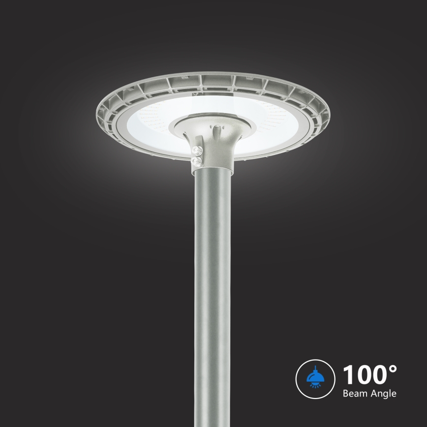 BRILAGI - URBANSPARK LED straatlamp voor buiten 120W/230V grijs IP65