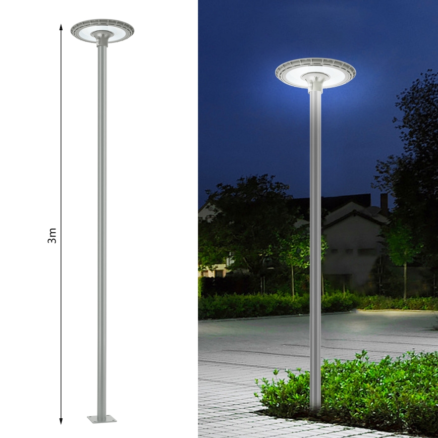 BRILAGI - URBANSPARK LED straatlamp voor buiten 120W/230V grijs IP65