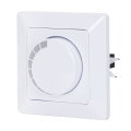 BRILAGI - Variateur rotatif avec cadre 110W/230V blanc
