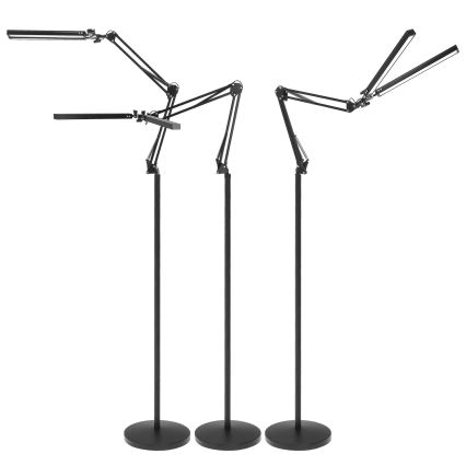Brilagi - Dimbare flexibele vloerlamp VARIO LED/14W/230V 3000-6000K 157 cm zwart