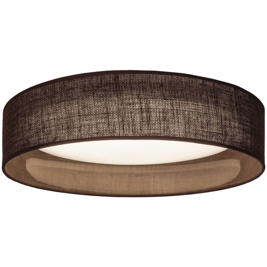 Brilagi - VELVET SIMPLE LED-plafondlamp, 24W, 230V, 3000K, Ø 45 cm, bruin