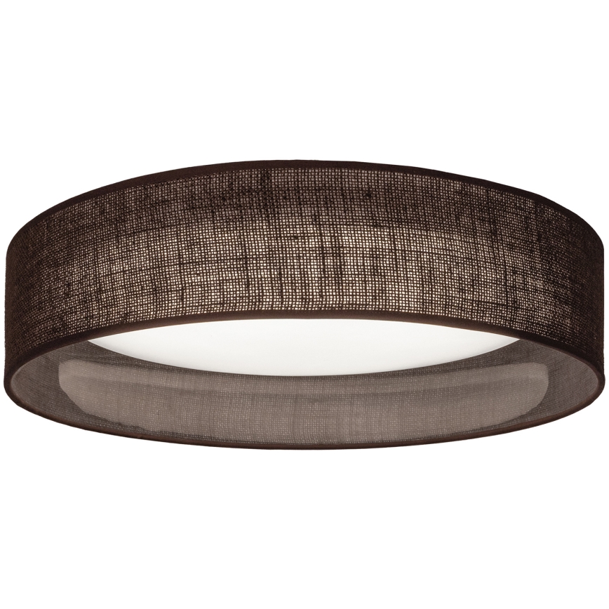 Brilagi - Plafonnier LED dimmable VELVET SMARTIX LED/36W/230V 3000-6000K Ø 55 cm marron Wi-Fi Tuya Beacon + télécommande
