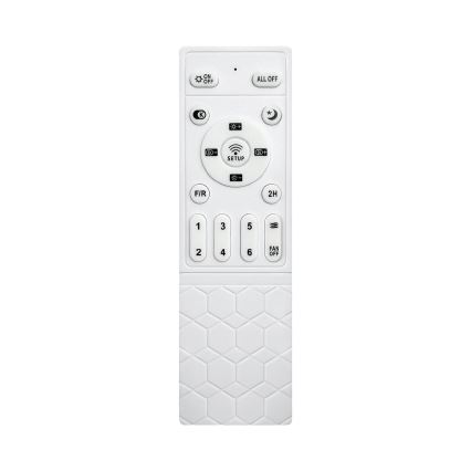 Brilagi - Ventilateur de plafond LED dimmable 34 W/230 V 3000–6500 K Ø 106 cm noir/marron + télécommande