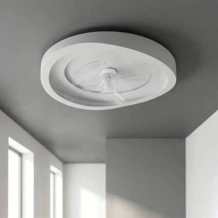 Brilagi - ventilateur de plafond LED dimmable LED/80W/230V 3000-6500K Ø 50 cm blanc + télécommande