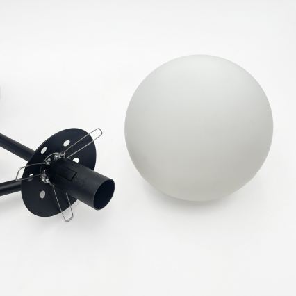 Brilagi - Verre de rechange pour lustre et lampe MALIVA E14, Ø 13 cm, blanc