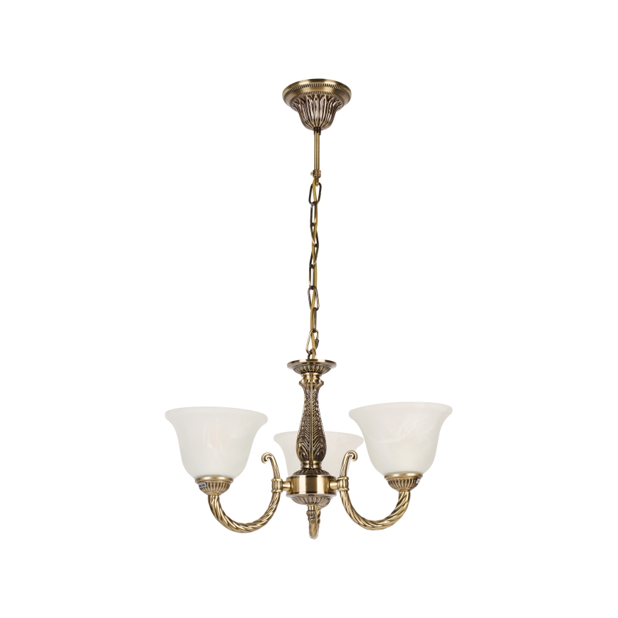 Brilagi - Vervangend glas voor kroonluchter en wandlamp CLASSIC E14 Ø cm wit