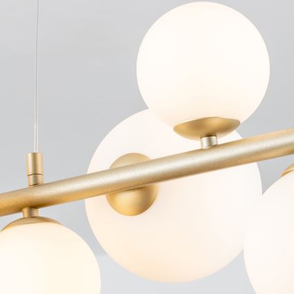 Brilagi - Vervangend glas voor kroonluchter, wandlamp en lamp MISTEL, MILLA diameter 15 cm wit